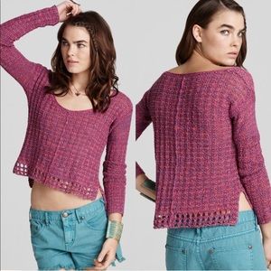 🛍closet closing🛍 free people natal crop sweater
